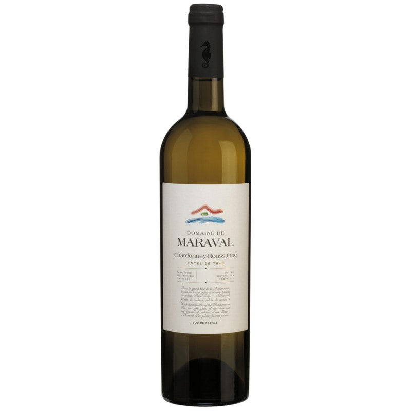 Maraval Blanc 2021 / 2022 - Chardonnay & Roussanne - 75CL - 13,5% Vol.
