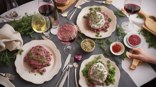 Wijn bij steak tartaar is de perfecte combinatie