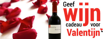 Geef wijn cadeau voor Valentijn!