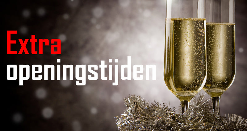 Extra openingstijden van het pakhuis rondom de feestdagen