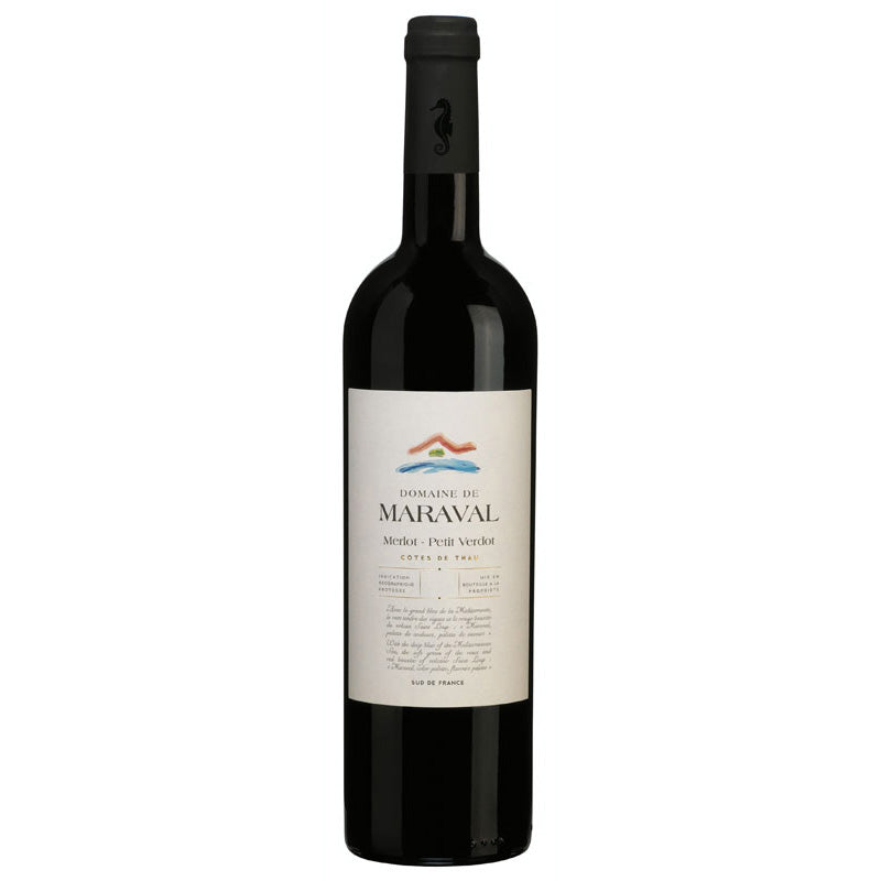 Maraval Rouge 2020 -  Merlot & Petit Verdot - Cave de Richemer 75CL - 14% Vol.