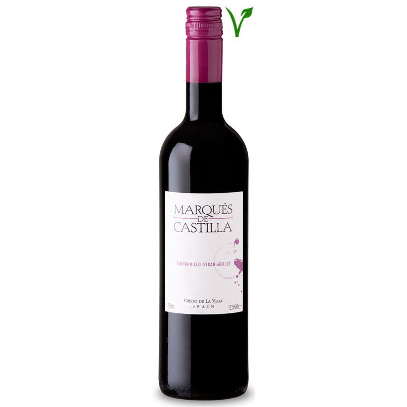 Marqués de Castilla - Tempranillo, Syrah & Merlot 2021 - 75CL - 12,5% Vol.